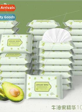 10 pieces of wet wipes small pack portable wipes baby mouth