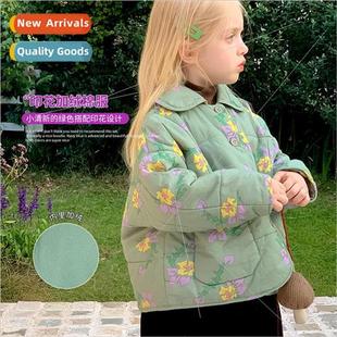 baby winter padded Korean jacket wear cotton Yangq childrens