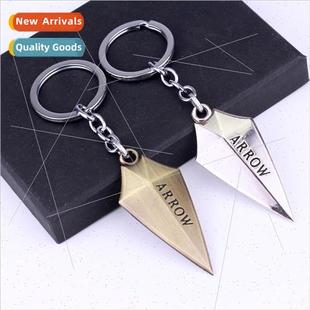 dart shaped gift Green small Arrow creative ARROW keychain