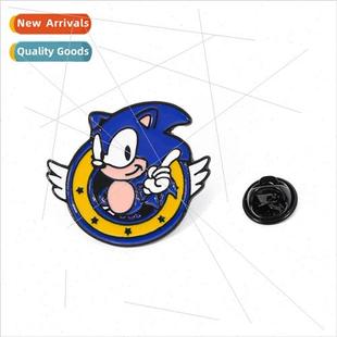 Alloy Rat Pin Hedgehog Switc Sonic Smash the