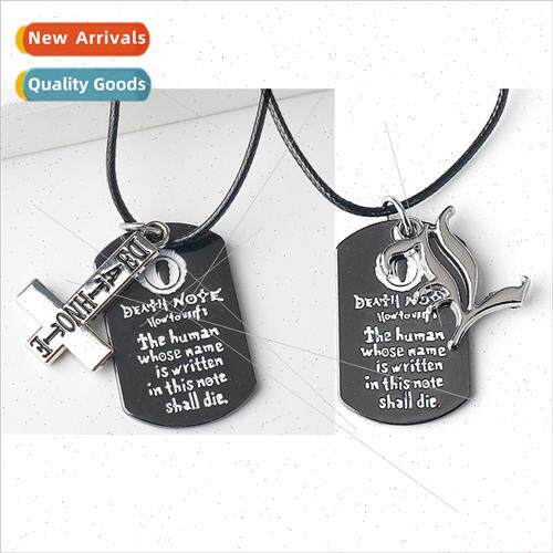 2022 new anime  Death Note Death Note pendant cross double L