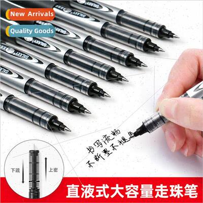 White snow straight liquid ballpoint pen 155 bullet tip 0.5m
