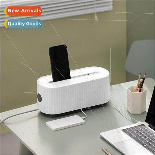 Plug plug board storage box left side data cable power cord