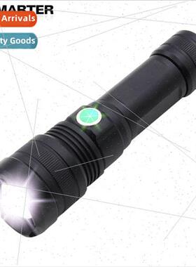 P50 flashlight aluminum alloy telescopic zoom USB rechargeab