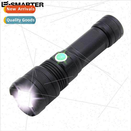 P50 flashlight aluminum alloy telescopic zoom USB rechargeab