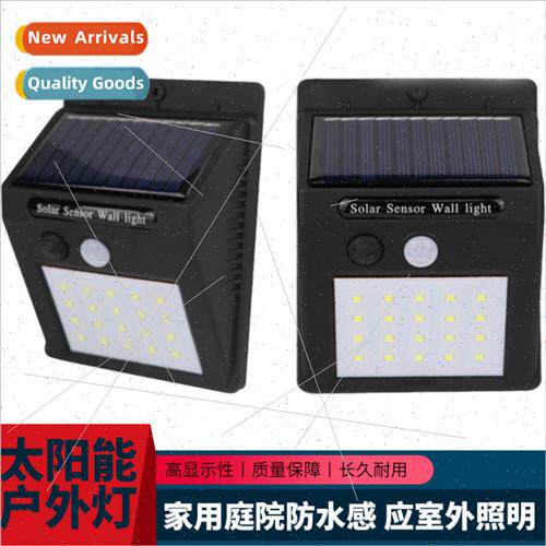 Home human sensor solar wall light set light light control w
