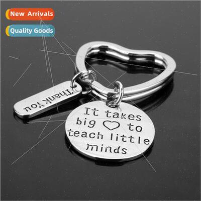 Engraved letters It takes a big heart to teach little minds