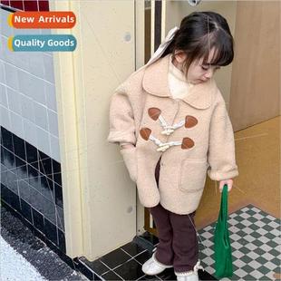 new and Korean 适用eign 2023 jacket winter fall Girls
