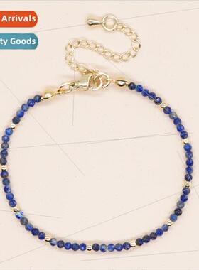 New Design Bohemian Style Frosted Lapis Lazuli Copper Beads