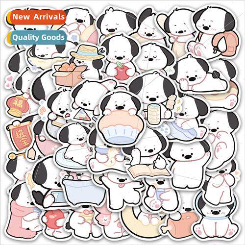 40 cute puppy cartoon stickers luggage computer water cup sk