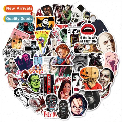 50 Horror Movie Image Mashup Stickers American Horror Movie