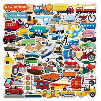 50 pcs of transportation children car cognitive enlightenmen