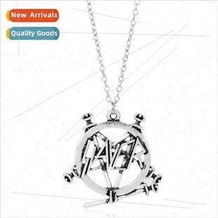 Speed Pendant Metal Slayer Necklace Band American