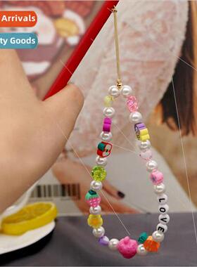 Section phone lanyard female ins Japan and  Korea creative L