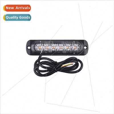 SUV car truck motorcycle 6LED warning light 12-24V ultra-thi