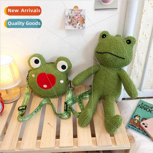 Frog crossbody bag female personality doll doll shoulder bag