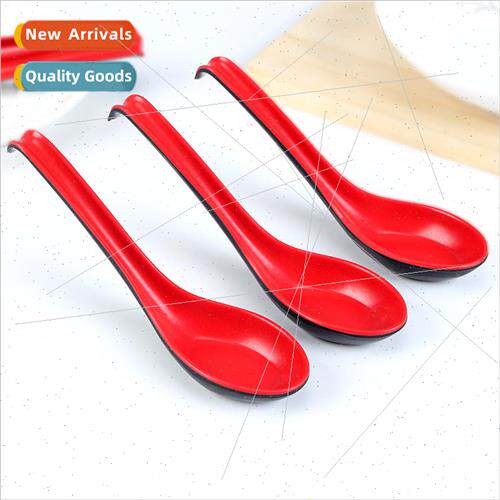 Black and red diamine spoon high temperature resistant imita