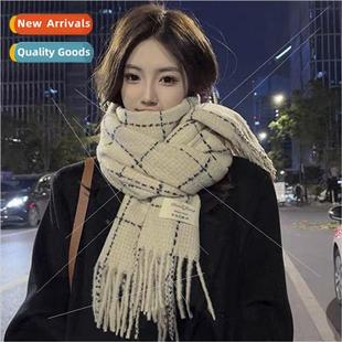tassel winter scarf shawl warm the Korean female Scarf