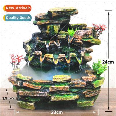 Rockery running water fountain feng shui wheel holiday creat