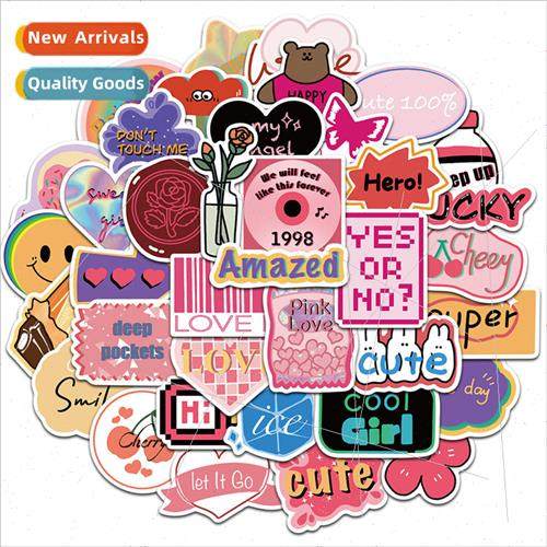 40 Cute Graffiti Retro Stickers ggage Laptop Cell Phone Mug