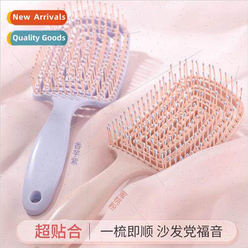 Fluffy high skull top comb back spring ladies special hollow