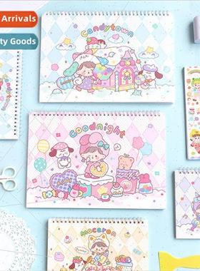 Warm Soft Planet Release Paper Book Fresh Double ded Diy Tap