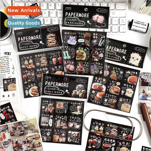 Glitter days series stickers American creative daily life di