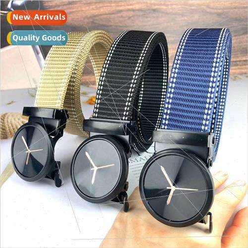 Summer Outdoor Faux Nylon Decorative Mens Belt Running Jungl