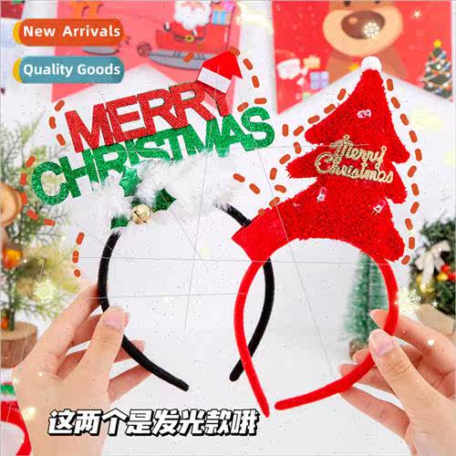Christmas hair bands decorations adult children dress up hea