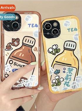 Summer Drink Jasmine iPhone 13 Case 14ProMax Couple 11 适用
