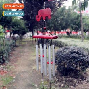 Creative Tube Wind Chimes Elephan Professional Seagull Metal