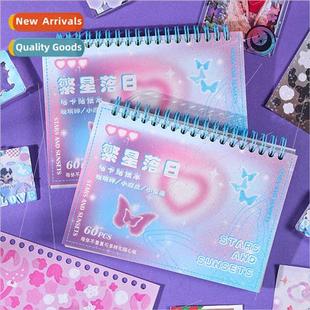 Starry Sunset Guca Sticker Book Cute Kids Handbook Stickers