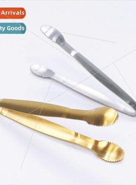 Food Clip Stainless Steel Coffee Cube Sugar Clip Ice Cube BB