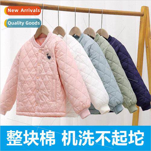 School uni适用m children down cotton jacket liner cotton jac