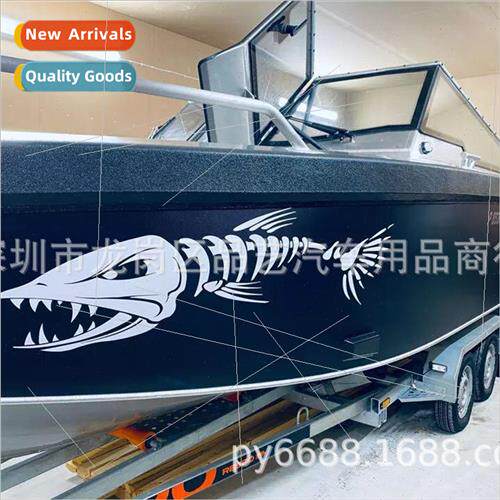X-278 yacht hull personalized stickers animal horror fish bo