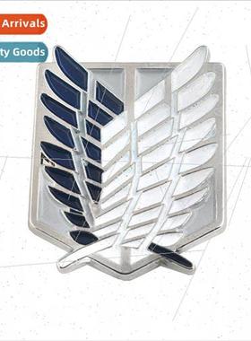 Popular Anime Peripherals Attack on Titan dom Wing Brooch Tw