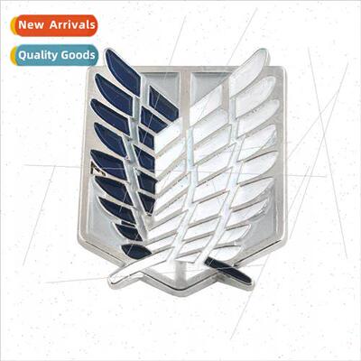 Popular Anime Peripherals Attack on Titan dom Wing Brooch Tw