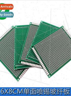 6*8CM ngle de Tin Spray 1.6 Thickness 2.54 Pitch Board Unive