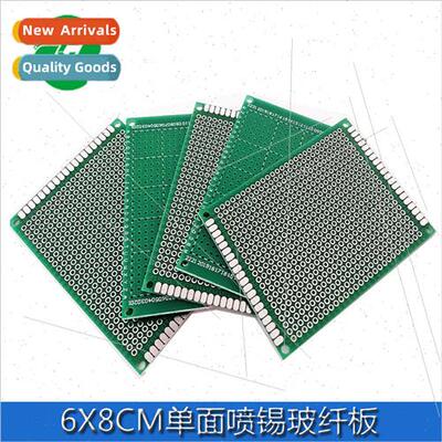 6*8CM ngle de Tin Spray 1.6 Thickness 2.54 Pitch Board Unive