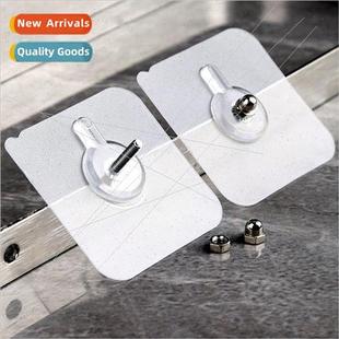 No-punch screws stickers strong adhesive nail-free hooks wal