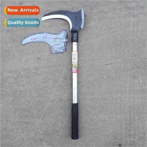Sturdy and durable wide fan double head open blade iron hand