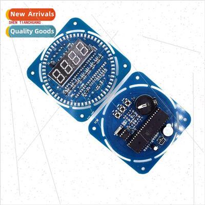 Rotating LED Display Creative Electronic Clock DIY DS1302 Cl