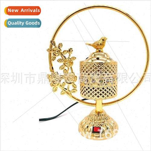 Creative exquisite Middle East sandalwood incense burner met