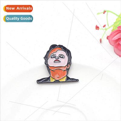 New  magic destroyer mask brooch creative metal badge bag cl