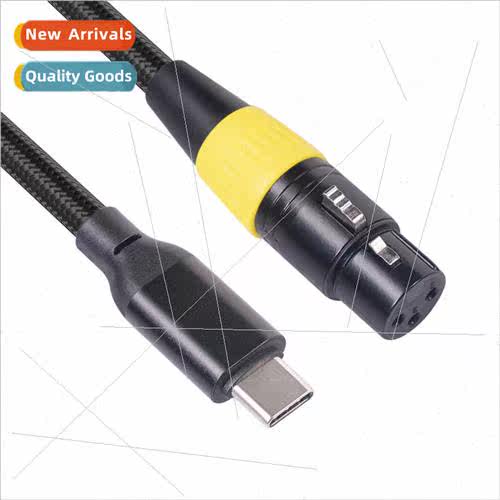 TYPE-C Male to Ca Female Microphone Recording Cable
