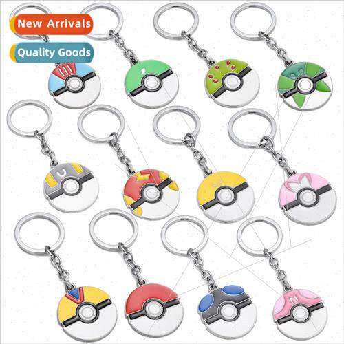 Anime  Pokemon Pokémon Elf Friendship Ball alloy keychain l