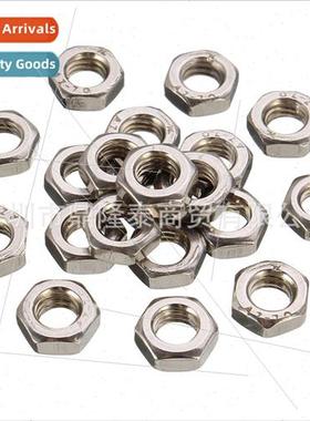 100pcs A2 304 stainless steel hexagon nuts 适用 M16 screw bo