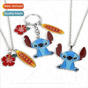 Stitch keychain car pendant creative cartoon bag charm cute