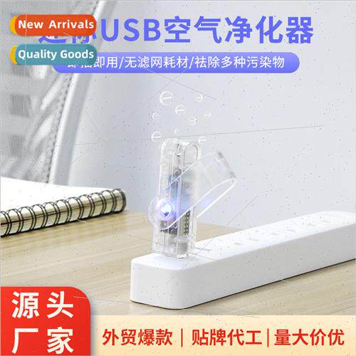 USB Negative Ion Air Purifier Remove Smoke and Odor Indoor O