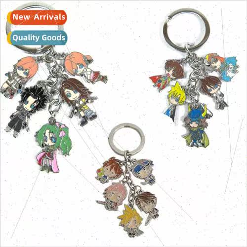 Final Fantasy characters Thunder colorful metal doll 5 penda